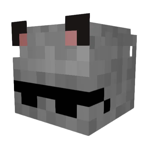 Romeavebro Minecraft avatar head, 3D render