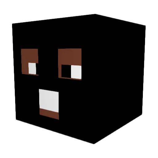 RomekPrawdziwek Minecraft avatar head, 3D render