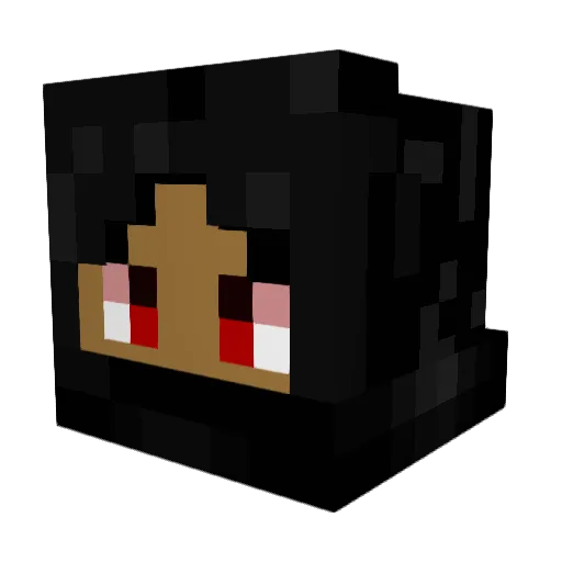 Romero852 Minecraft avatar head, 3D render