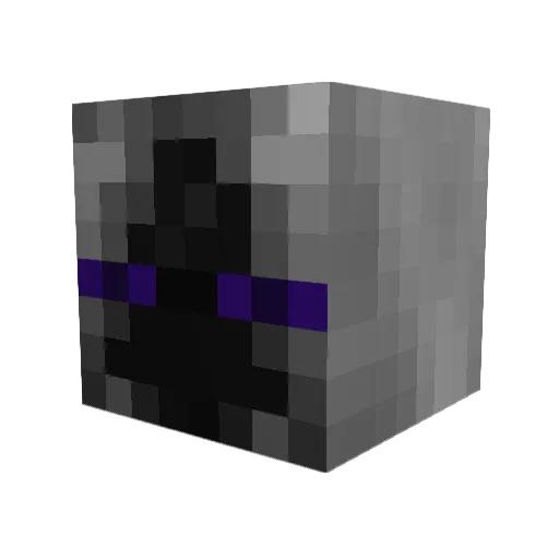 Romulus2733 Minecraft avatar head, 3D render