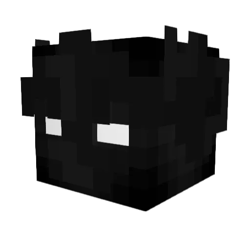 RomulusMaximus_ Minecraft avatar head, 3D render