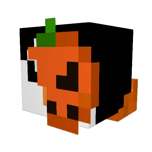 Romxrjs Minecraft avatar head, 3D render