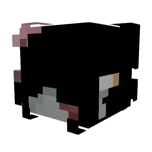 Romydeppx Minecraft avatar head, 3D render