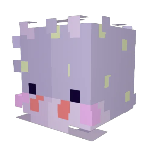 Romyyx Minecraft avatar head, 3D render