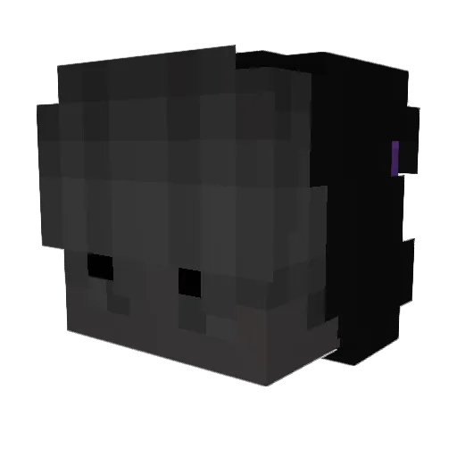 RonBHZ Minecraft avatar head, 3D render