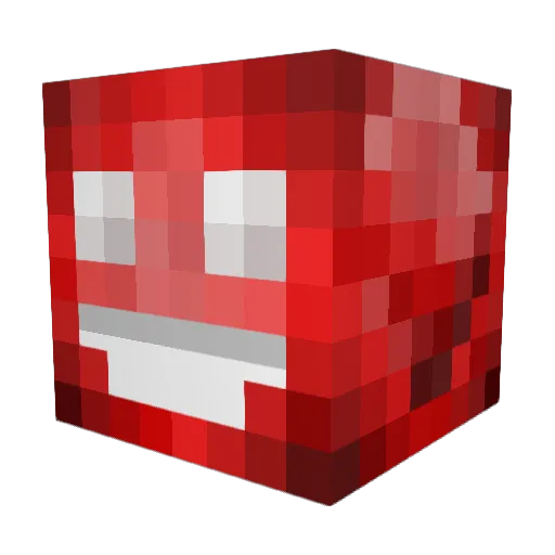 RonG352 Minecraft avatar head, 3D render