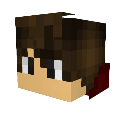 Ronald_Benetti Minecraft avatar head, 3D render