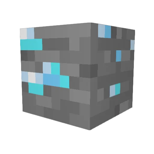 Ronaldo163 Minecraft avatar head, 3D render