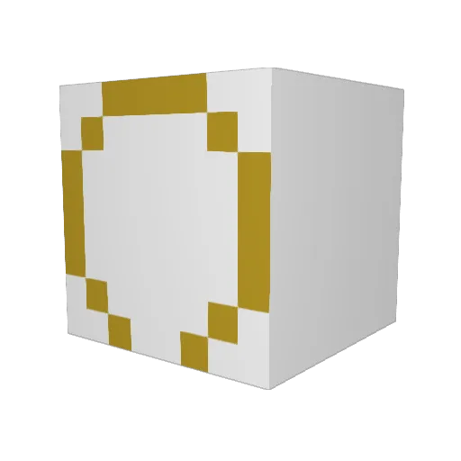 RonaldoFan1020 Minecraft avatar head, 3D render