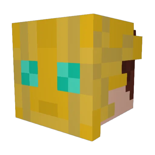 Ronaldo_1718 Minecraft avatar head, 3D render