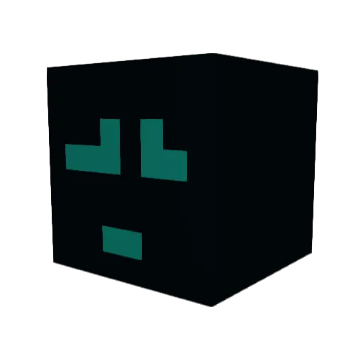 Ronalmar Minecraft avatar head, 3D render