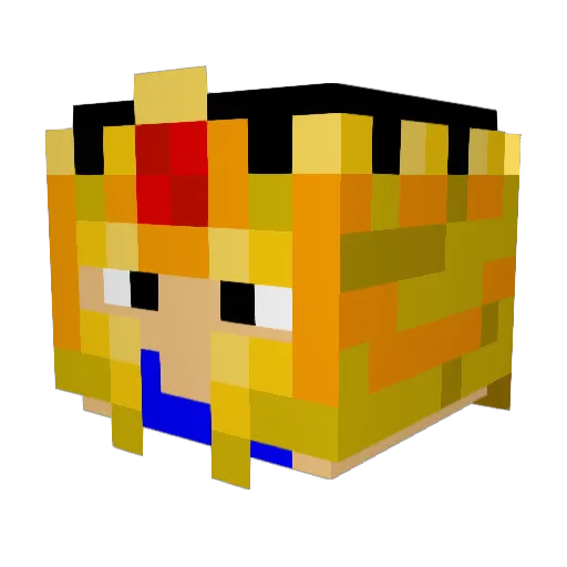 Ronan1703 Minecraft avatar head, 3D render