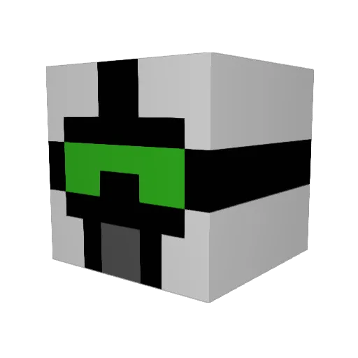 RonanT_ Minecraft avatar head, 3D render