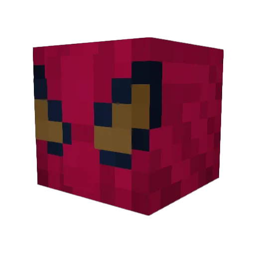 Rondawgg Minecraft avatar head, 3D render