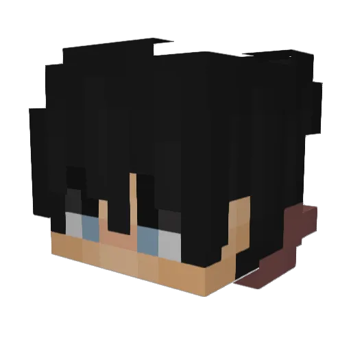 Rone_987 Minecraft avatar head, 3D render