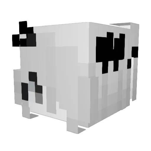Ronedary Minecraft avatar head, 3D render