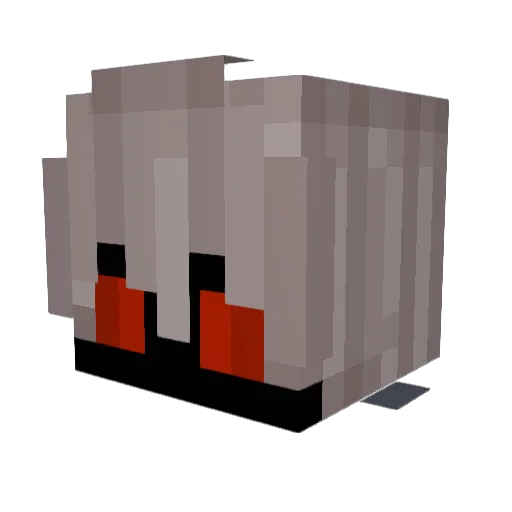 RonelMC Minecraft avatar head, 3D render