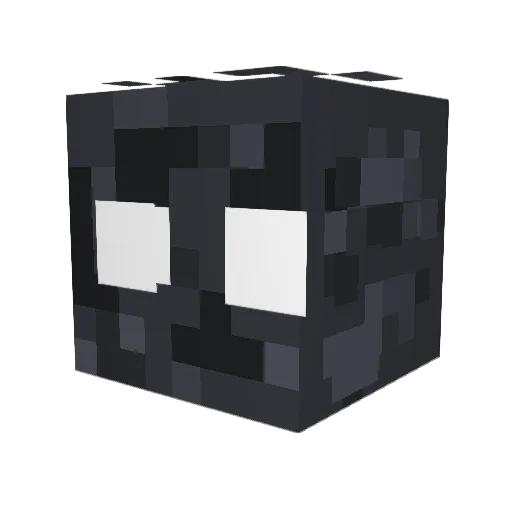 RonkTheBonker Minecraft avatar head, 3D render