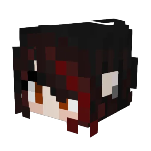 RonnieTree18 Minecraft avatar head, 3D render