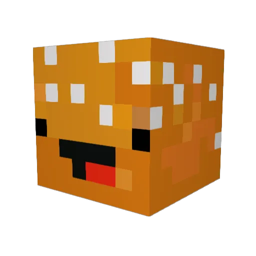 Ronnyc_G07 Minecraft avatar head, 3D render