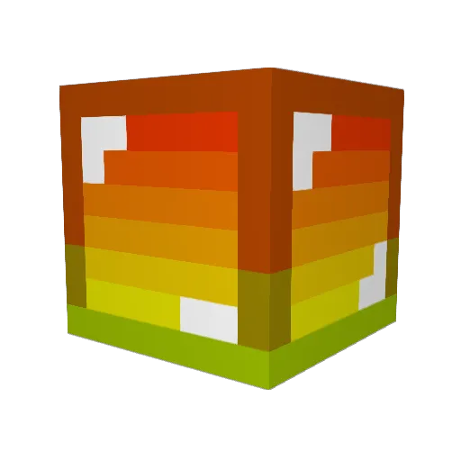 RonnyplaysMC Minecraft avatar head, 3D render