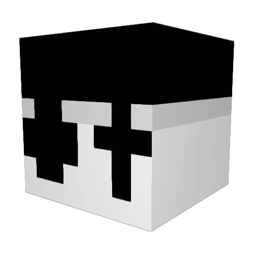 RooHa Minecraft avatar head, 3D render
