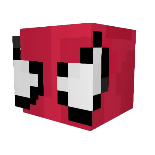 RoofyMC Minecraft avatar head, 3D render