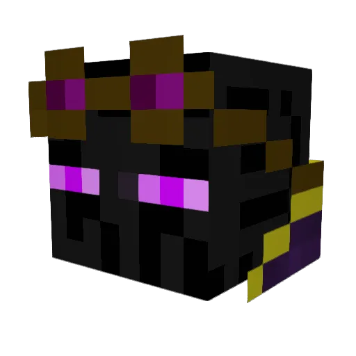 RookRocker7542 Minecraft avatar head, 3D render