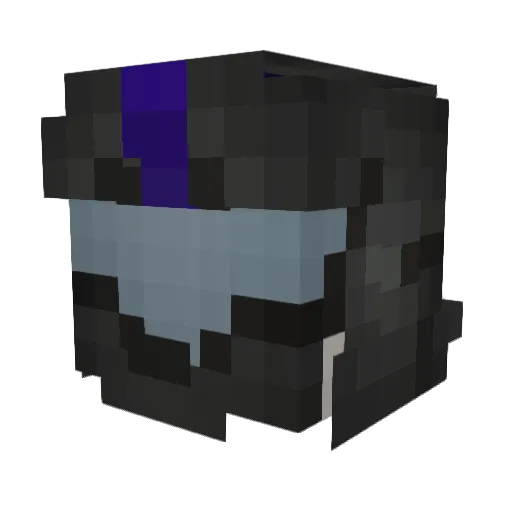 Rookie_06 Minecraft avatar head, 3D render