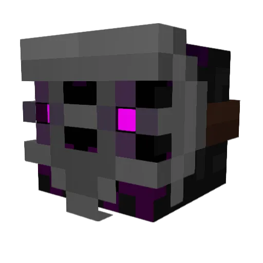 Rooklington Minecraft avatar head, 3D render