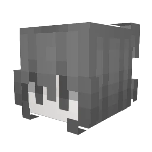 Room21 Minecraft avatar head, 3D render