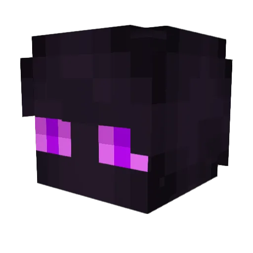 RoomWithAVoid Minecraft avatar head, 3D render