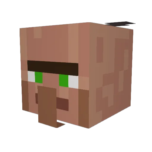 Roomysteve12YT Minecraft avatar head, 3D render