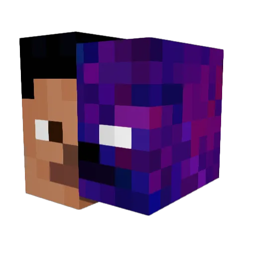 Rooney4519 Minecraft avatar head, 3D render