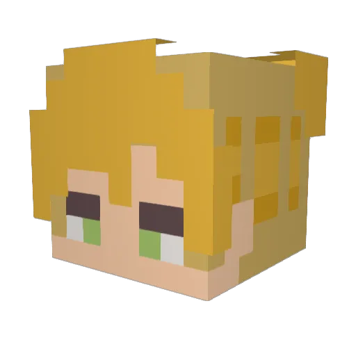 RootBeerJunkie Minecraft avatar head, 3D render