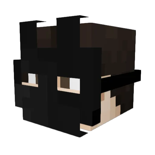RootMagnus Minecraft avatar head, 3D render