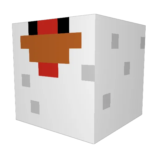Ropemansvk Minecraft avatar head, 3D render