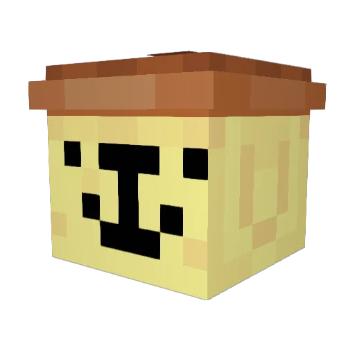 Ropsus00 Minecraft avatar head, 3D render