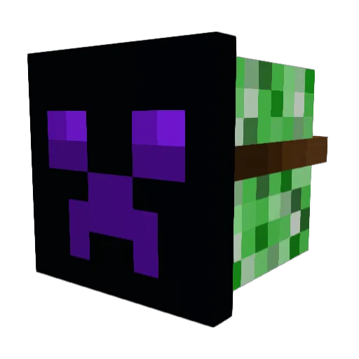 Rorbot23 Minecraft avatar head, 3D render