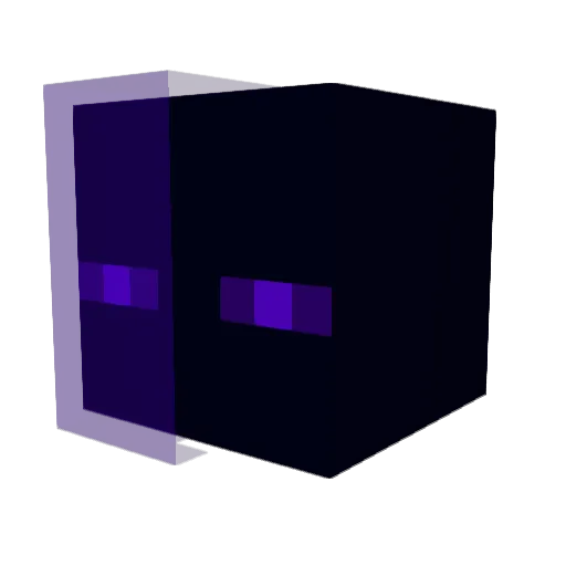 Rorcha_s4 Minecraft avatar head, 3D render
