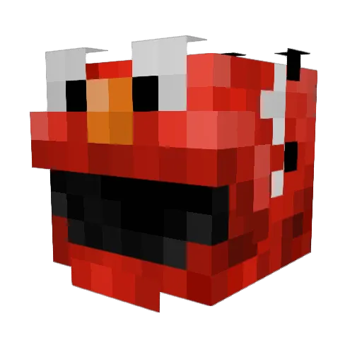 RoronoaEleni Minecraft avatar head, 3D render