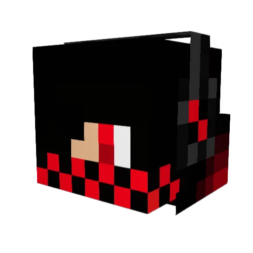Rory2014 Minecraft avatar head, 3D render