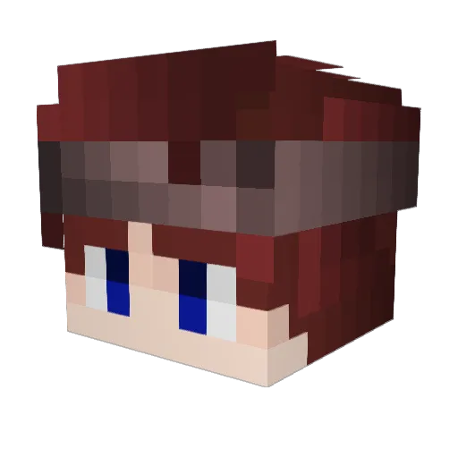 Rory_Sun Minecraft avatar head, 3D render