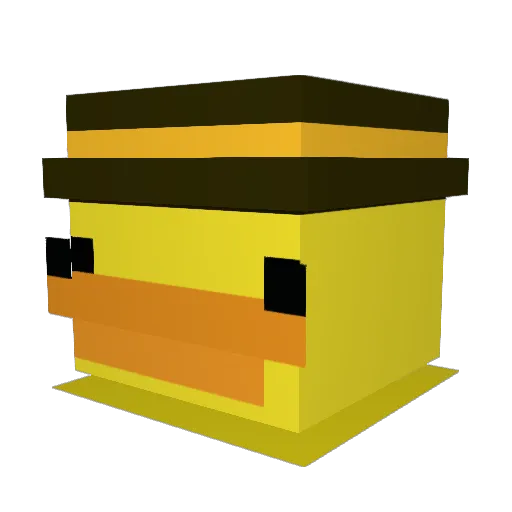 RorzzL161 Minecraft avatar head, 3D render