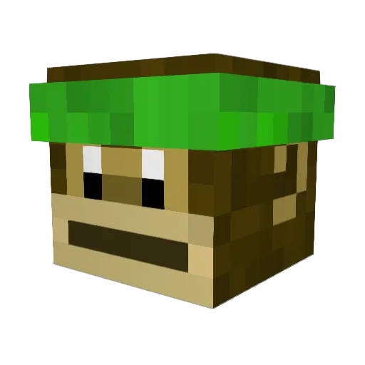 RosLi516 Minecraft avatar head, 3D render