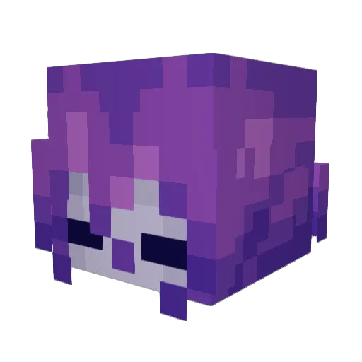 RosaRosieRose Minecraft avatar head, 3D render