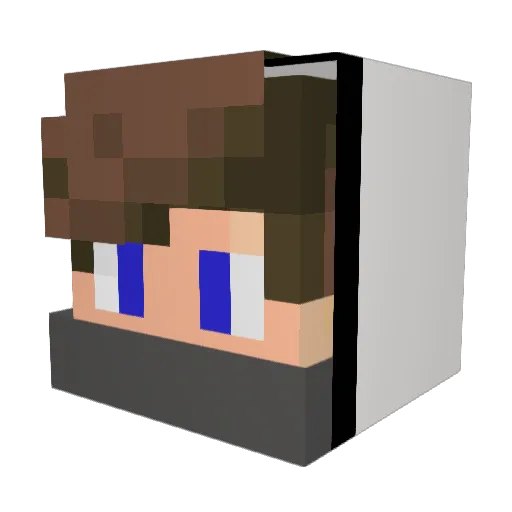 Rose091997 Minecraft avatar head, 3D render