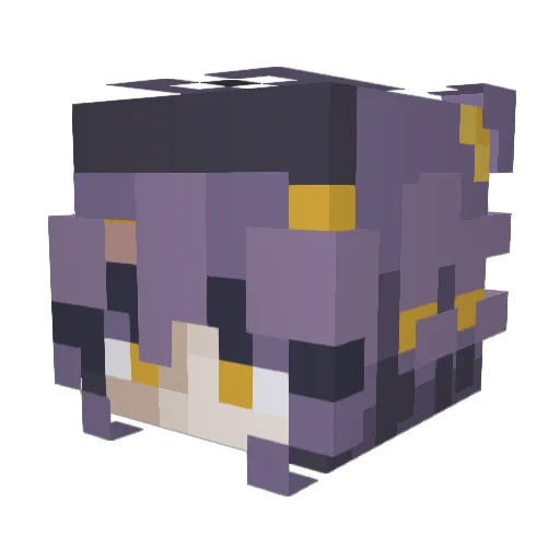 RoseLs1404 Minecraft avatar head, 3D render