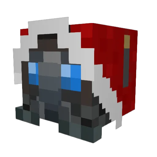 RoseOfSilver Minecraft avatar head, 3D render