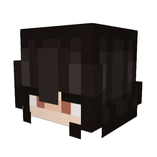 RosemaryWalton Minecraft avatar head, 3D render
